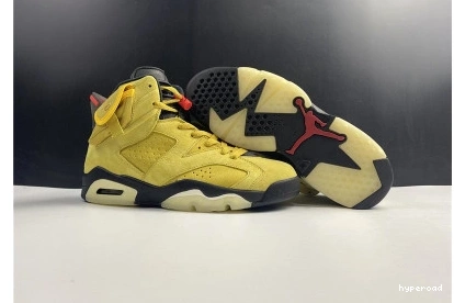 Hyperoad Travis 6 Air - “Yellow” Jordan x Scott 0822